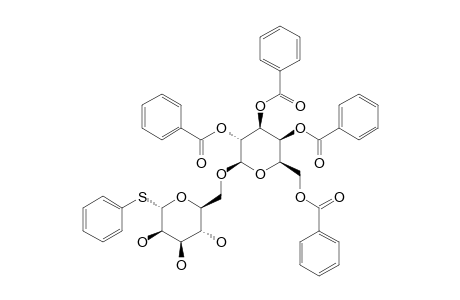 PHENYL-2,3,4,6-TETRA-O-BENZOYL-BETA-D-GALACTOPYRANOSYL-(1->6)-1-THIO-ALPHA-D-MANNOPYRANOSIDE