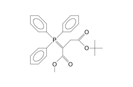 1-Carbomethoxy-2-T-carbobutoxy-ethyl-(triphenyl-phosphorane)