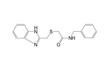2-[(1H-benzimidazol-2-ylmethyl)sulfanyl]-N-benzylacetamide