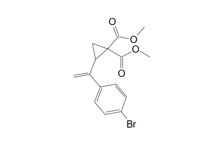 2-[1-(4-bromophenyl)ethenyl]cyclopropane-1,1-dicarboxylic acid dimethyl ester