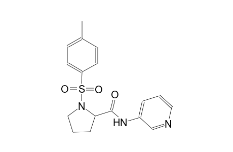 2-pyrrolidinecarboxamide, 1-[(4-methylphenyl)sulfonyl]-N-(3-pyridinyl)-