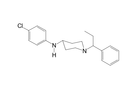 N-4-Chlorophenyl-1-(1-phenylpropyl)piperidin-4-amine