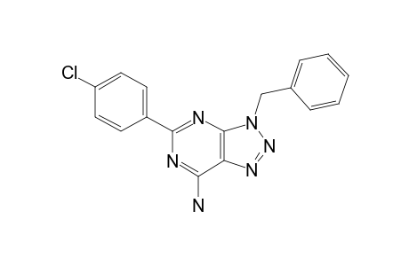 7-AMINO-3-BENZYL-5-PARA-CHLOROPHENYL-3H-1,2,3-TRIAZOLO-[4.5-D]-PYRIMIDINE