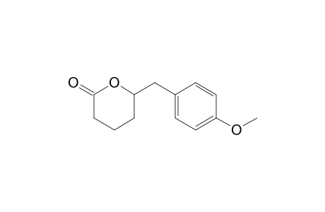 6-[(4'-Methoxyphenyl)methyl]-tetrahydro-2H-pyran-2-one