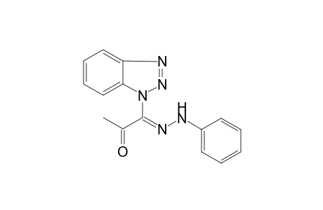 (1Z)-1-(1H-1,2,3-Benzotriazol-1-yl)-1-(phenylhydrazono)-2-propanone
