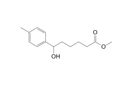 Methyl 6-(p-tolyl)-6-hydroxy-1-hexanoate