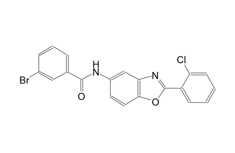 benzamide, 3-bromo-N-[2-(2-chlorophenyl)-5-benzoxazolyl]-