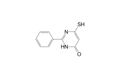 4(1H)-Pyrimidinone, 6-mercapto-2-phenyl-