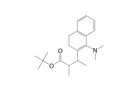 (Z)-tert-Butyl 3-(1,1-dimethylamino-3,4-dihydronaphth-2-yl)-2-methylbutanoate