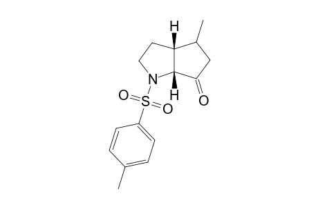 (3aR,6aR)-4-Methyl-1-(toluene-4-sulfonyl)hexahydrocyclopenta[b]pyrrol-6-one