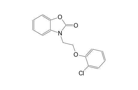 2(3H)-benzoxazolone, 3-[2-(2-chlorophenoxy)ethyl]-