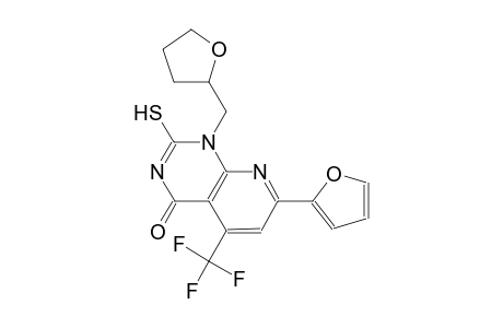 pyrido[2,3-d]pyrimidin-4(1H)-one, 7-(2-furanyl)-2-mercapto-1-[(tetrahydro-2-furanyl)methyl]-5-(trifluoromethyl)-