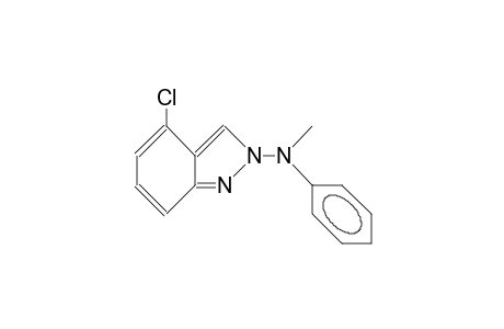 2H-Indazol-2-amine, 4-chloro-N-methyl-N-phenyl-