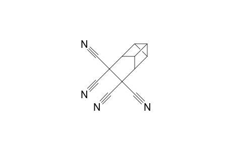 7,7,8,8-Tetracyano-tetracyclo(3.3.0.0/2,4/.0/3,6/)octane