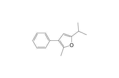 2-Methyl-3-phenyl-5-propan-2-yl-furan