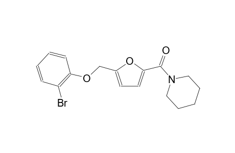 2-bromophenyl [5-(1-piperidinylcarbonyl)-2-furyl]methyl ether