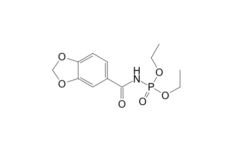 Diethyl 3,4-(methylenedioxy)benzoylphosphoramidate