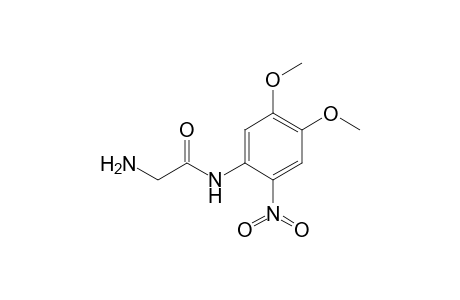 (4,5-Dimethoxy-2-nitrophenyl)glycinamide