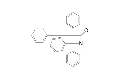 1-methyl-3,3,4,4-tetra(phenyl)azetidin-2-one
