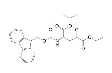 (2S)-2-(9H-fluoren-9-ylmethoxycarbonylamino)-4-keto-glutaric acid O1-tert-butyl ester O5-ethyl ester