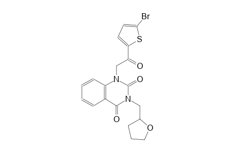 1-[2-(5-bromo-2-thienyl)-2-oxoethyl]-3-(tetrahydro-2-furanylmethyl)-2,4(1H,3H)-quinazolinedione