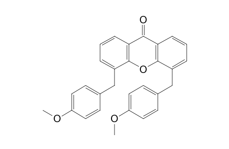 4,5-Di(p-methoxybenzyl)xanthone