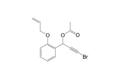 1-(2-(Allyloxy)phenyl)-3-bromoprop-2-ynyl acetate