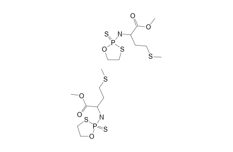 N-(2-THIONO-1,3,2-OXATHIAPHOSPHOLANYL)-METHIONINE-METHYLESTER