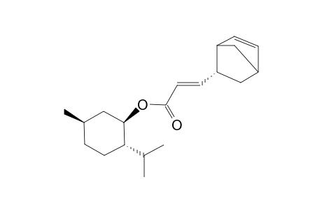 ENDO-L-MENTHYL-(E)-3-BICYCLO-[2.2.1]-HEPT-5-EN-2-YL-PROP-2-ENOATE