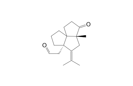 5-Isopropylidene-5a-formylmethyl-3a-methylperhydrocyclopenta[a]pentalen-3-one