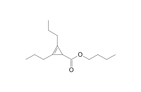 Butyl 1,2-dipropyl-1-cyclopropene-3-carboxylate