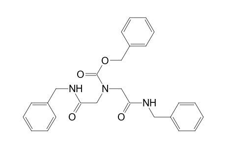 Carbamic acid, bis[2-oxo-2-[(phenylmethyl)amino]ethyl]-, phenylmethyl ester