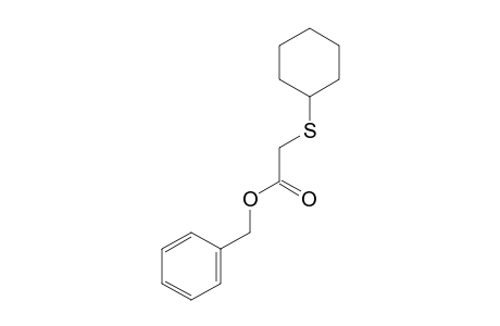 Benzyl 2-(cyclohexylthio)acetate