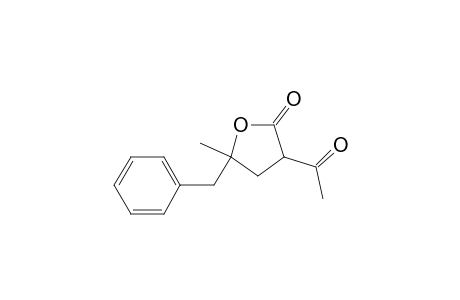 3-Acetyl-5-benzyl-5,-methyldihydro-2(3H)-furanone