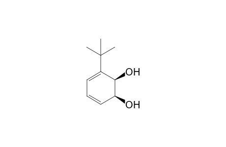 (+)-cis-(1S,2R)-3-t-butyl-3,5-cyclohexadiene-1,2-diol