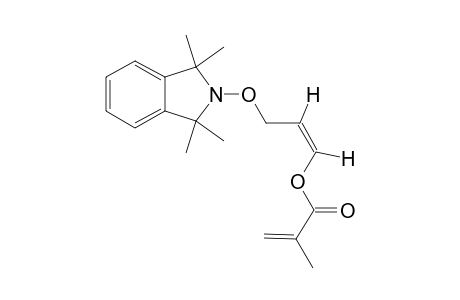 (Z)-3-(1,1,3,3-TETRAMETHYLISOINDOLIN-2-YLOXY)-PROPENYL-2-METHYLPROPENOATE