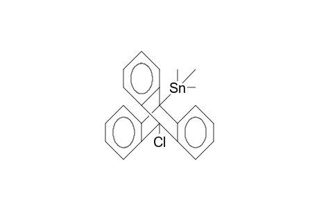 10-Chloro-9-trimethylstannyl-triptycene