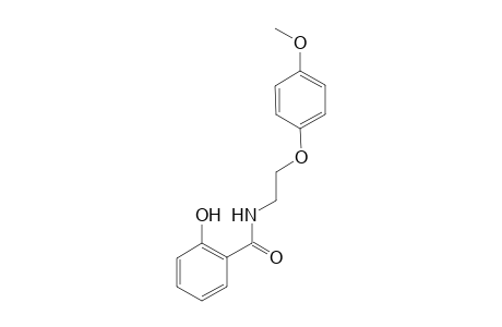 Benzamide, 2-hydroxy-N-[2-(4-methoxyphenoxy)ethyl]-