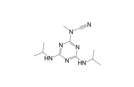 4,6-Bis(isopropylamino)-1,3,5-triazin-2-yl(methyl)cyanamide