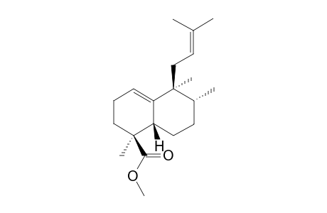 Methyl 15-nor-ent-halima-1(10),12-dien-18-oate