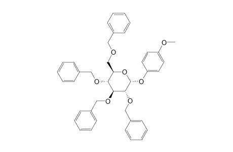 1-O-(4-METHOXYPHENYL)-2,3,4,6-TETRA-O-BENZYL-ALPHA-D-GLUCOPYRANOSIDE