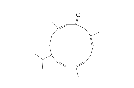 (1s,2e,4e,7e,11e)-10-oxocembra-2,4,7,11-tetraene