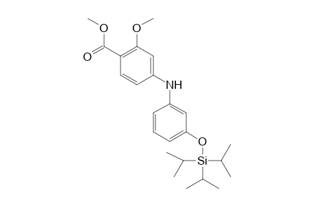 Methyl 2-Methoxy-4-{[3-(triisopropylsilyloxy)phenyl]amino}-benzoate