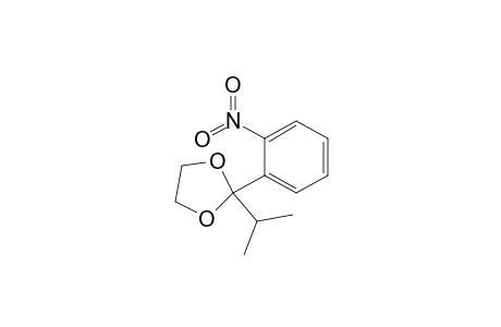 2-Isopropyl-2-(2-nitrophenyl)-1,3-dioxolane