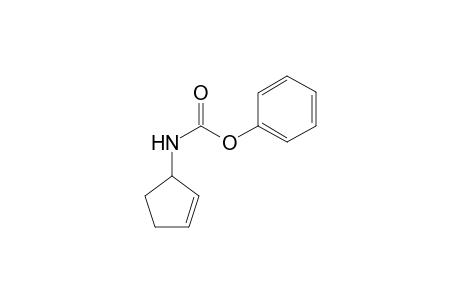 N-(Cyclopent-2-enyl)-phenyl carbamate