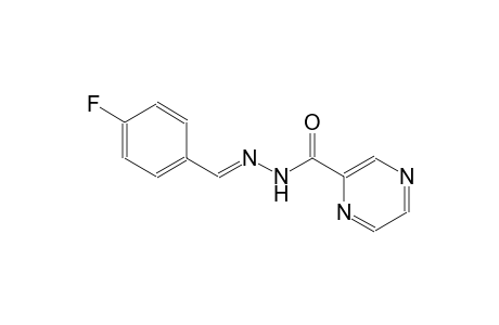 2-pyrazinecarboxylic acid, 2-[(E)-(4-fluorophenyl)methylidene]hydrazide