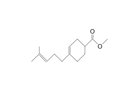 4-(4-Methyl-3-penten-1-yl)-3-cyclohexencarboxylic acid, methyl ester