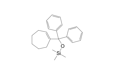 (cyclohept-1-en-1-yldiphenylmethoxy)trimethylsilane