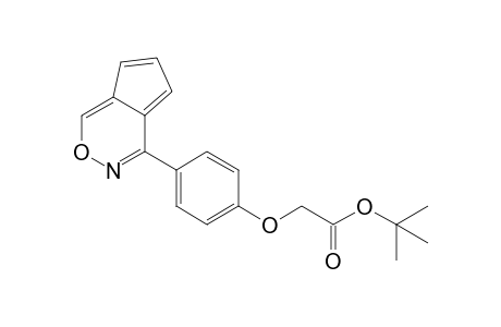 2-(4-Cyclopenta[d][1,2]oxazin-4-ylphenoxy)acetic acid tert-butyl ester