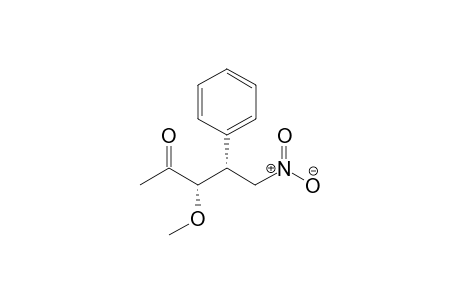 (3S,4R)-3-Methoxy-5-nitro-4-phenylpentan-2-one